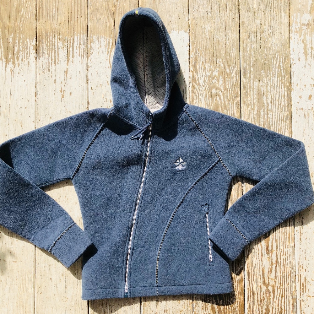 ANIMAL surfers slate poly zipper hoody/8